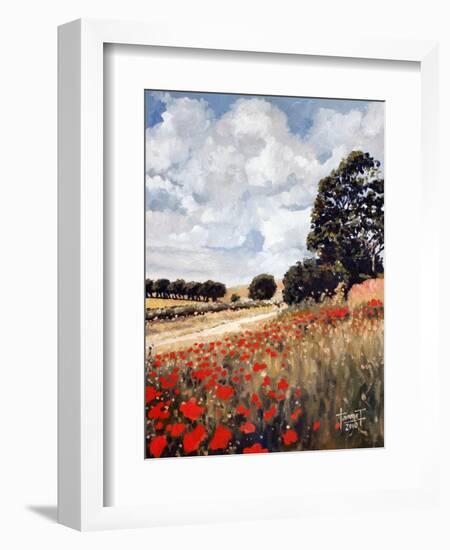 Wild Poppies, Hertfordshire, 2010-Cruz Jurado Traverso-Framed Giclee Print