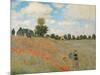 Wild Poppies, Near Argenteuil (Les Coquelicots: Environs D'Argenteuil), 1873-Claude Monet-Mounted Premium Giclee Print