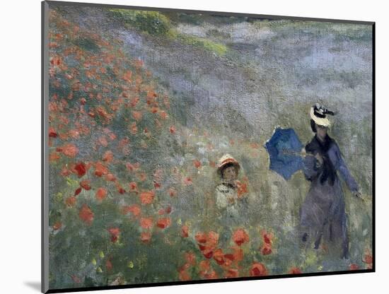 Wild Poppies-Claude Monet-Mounted Art Print