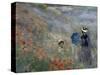 Wild Poppies-Claude Monet-Stretched Canvas