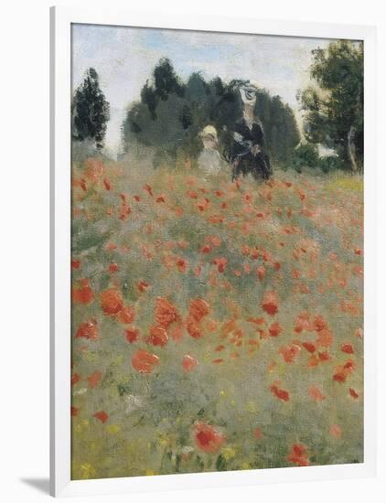 Wild Poppies-Claude Monet-Framed Art Print