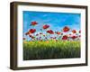 Wild Poppies-Julie DeRice-Framed Art Print