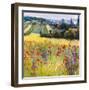 Wild Poppy View-Malva-Framed Giclee Print