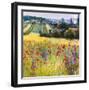 Wild Poppy View-Malva-Framed Giclee Print