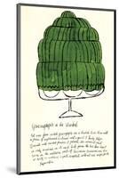 Wild Raspberries, c.1959 (green)-Andy Warhol-Mounted Giclee Print