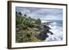 Wild Rocky Coast of Upolu, Samoa, South Pacific, Pacific-Michael Runkel-Framed Photographic Print