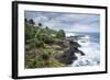 Wild Rocky Coast of Upolu, Samoa, South Pacific, Pacific-Michael Runkel-Framed Photographic Print