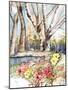 Wild Rose Pond-Neela Pushparaj-Mounted Giclee Print