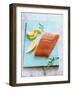 Wild Salmon Fillet with Lemon and Rosemary-Matthias Hoffmann-Framed Photographic Print