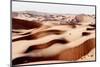 Wild Sand Dunes - Deep Peach Desert-Philippe HUGONNARD-Mounted Photographic Print