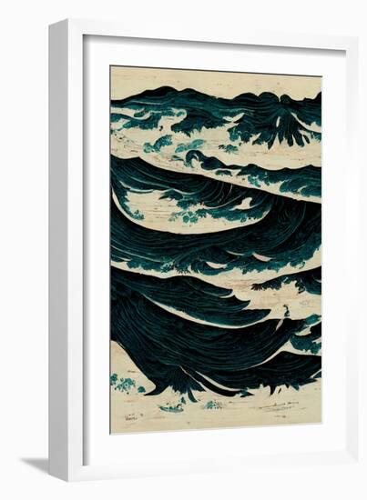 Wild Sea-null-Framed Giclee Print