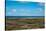 Wild Seaside Landscape with Sea and Blue Sky of Aruba in the Caribbean-PlusONE-Stretched Canvas