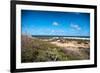 Wild Seaside Landscape with Sea and Blue Sky of Aruba in the Caribbean-PlusONE-Framed Photographic Print