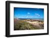 Wild Seaside Landscape with Sea and Blue Sky of Aruba in the Caribbean-PlusONE-Framed Photographic Print