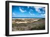 Wild Seaside Landscape with Sea and Blue Sky of Aruba in the Caribbean-PlusONE-Framed Photographic Print