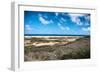 Wild Seaside Landscape with Sea and Blue Sky of Aruba in the Caribbean-PlusONE-Framed Photographic Print