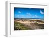 Wild Seaside Landscape with Sea and Blue Sky of Aruba in the Caribbean-PlusONE-Framed Photographic Print