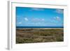 Wild Seaside Landscape with Sea and Blue Sky of Aruba in the Caribbean-PlusONE-Framed Photographic Print