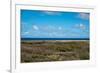 Wild Seaside Landscape with Sea and Blue Sky of Aruba in the Caribbean-PlusONE-Framed Photographic Print