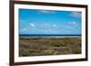 Wild Seaside Landscape with Sea and Blue Sky of Aruba in the Caribbean-PlusONE-Framed Photographic Print