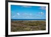 Wild Seaside Landscape with Sea and Blue Sky of Aruba in the Caribbean-PlusONE-Framed Photographic Print