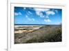 Wild Seaside Landscape with Sea and Blue Sky of Aruba in the Caribbean-PlusONE-Framed Photographic Print