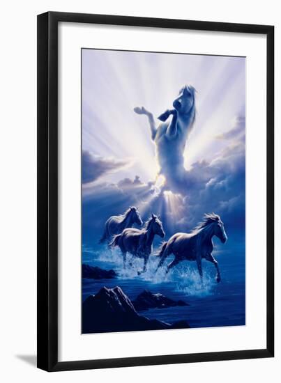 Wild Spirit-Jim Warren-Framed Premium Giclee Print