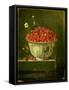 Wild Strawberries in a Chinese Wanli Kraak Porcelain Bowl, 1704-Adrian Coorte-Framed Stretched Canvas