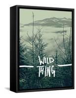 Wild Thing-Leah Flores-Framed Stretched Canvas