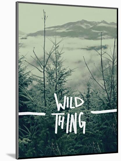 Wild Thing-Leah Flores-Mounted Giclee Print