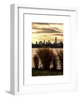 Wild to Manhattan with the One World Trade Center at Sunset-Philippe Hugonnard-Framed Art Print