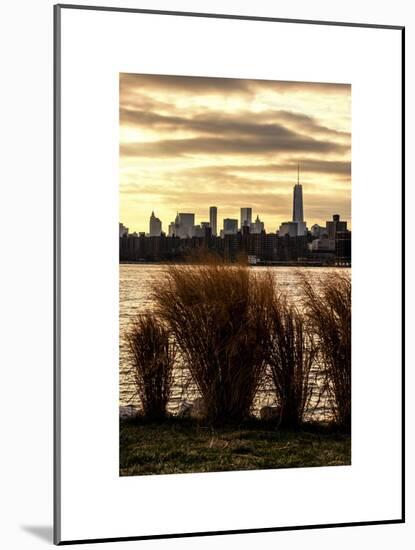 Wild to Manhattan with the One World Trade Center at Sunset-Philippe Hugonnard-Mounted Art Print