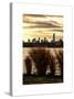 Wild to Manhattan with the One World Trade Center at Sunset-Philippe Hugonnard-Stretched Canvas