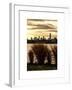 Wild to Manhattan with the One World Trade Center at Sunset-Philippe Hugonnard-Framed Art Print