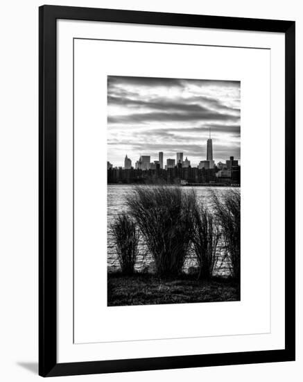 Wild to Manhattan with the One World Trade Center at Sunset-Philippe Hugonnard-Framed Art Print