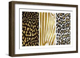 Wild Trio I-Ellie Roberts-Framed Art Print