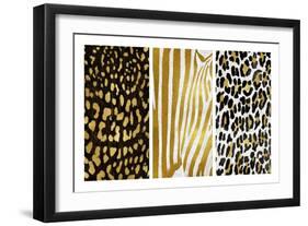 Wild Trio I-Ellie Roberts-Framed Art Print