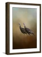 Wild Turkey at Shiloh-Jai Johnson-Framed Giclee Print