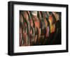 Wild Turkey Feather Close-up, Las Colmenas Ranch, Hidalgo County, Texas, USA-Arthur Morris-Framed Photographic Print