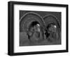 Wild Turkey Males Displaying, Texas, USA-Rolf Nussbaumer-Framed Premium Photographic Print