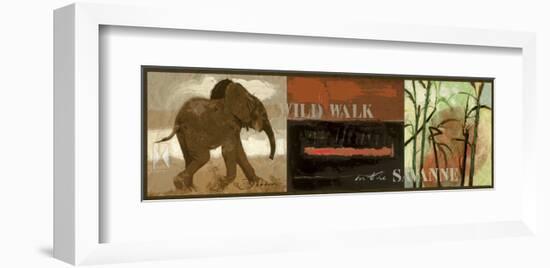 Wild Walk-Joadoor-Framed Art Print