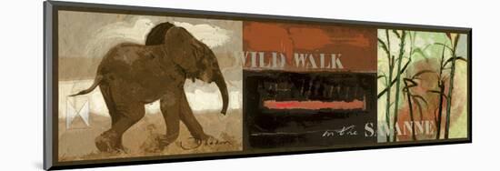 Wild Walk-Joadoor-Mounted Art Print