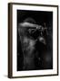 Wild Warrior with Huge Metal Sword-outsiderzone-Framed Photographic Print