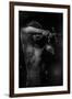 Wild Warrior with Huge Metal Sword-outsiderzone-Framed Photographic Print