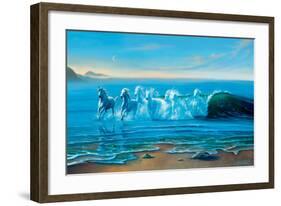 Wild Water-Jim Warren-Framed Premium Giclee Print