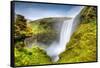 Wild waterfall-Marco Carmassi-Framed Stretched Canvas