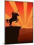 Wild West Canyon-Cattallina-Mounted Art Print