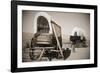 Wild West Covered Wagons-Tony Craddock-Framed Photographic Print