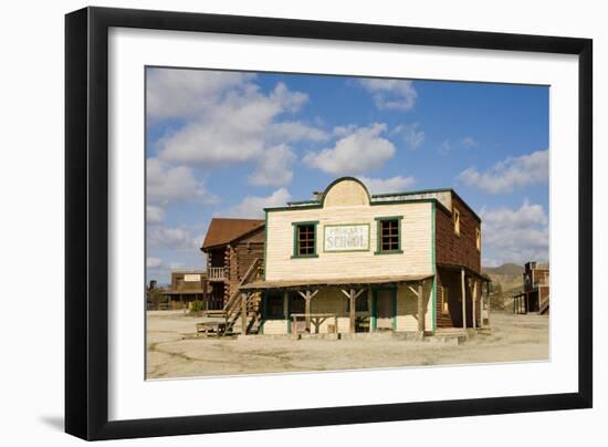 Wild West Town-aluxum-Framed Photographic Print