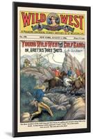 Wild West Weekly: Young Wild West and the Gulf Gang-null-Mounted Art Print